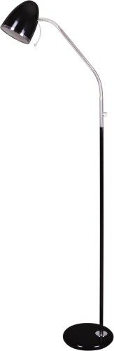Lampa podłogowa K-MT-201 czarna z serii KAJTEK I | KAJA