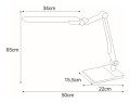 Lampka biurkowa K-BL1207 czarna z serii MICA | KAJA