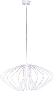 Lampa wisząca K-3407 biała z serii TIZI | KAJA