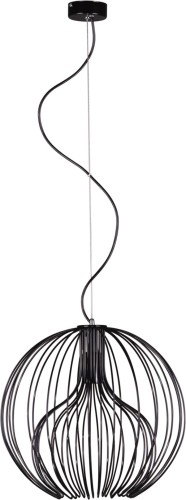 Lampa wisząca K-3405 czarna z serii TORI | KAJA