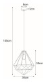 Lampa wisząca K-4000 z serii MARKO | KAJA