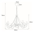 Lampa wisząca K-3992 z serii BARTEZ | KAJA