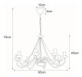 Lampa wisząca K-3997 z serii BARTEZ II | KAJA