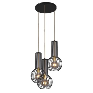 Lampa wisząca K-4522 z serii ARVI BLACK | KAJA