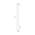 Lampa wisząca K-4407 z serii MILE BLACK | KAJA