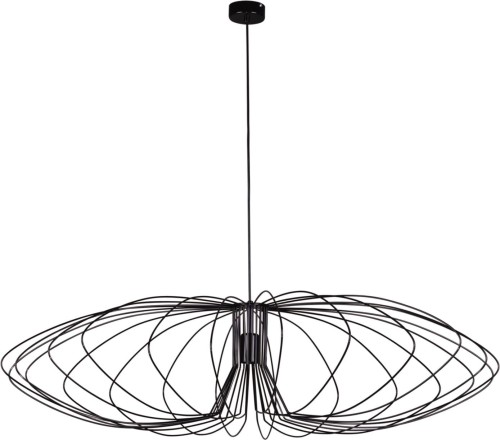 Lampa wisząca K-3408 czarna z serii TIZI | KAJA