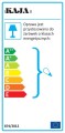 Lampa wisząca K-3407 czarna z serii TIZI | KAJA