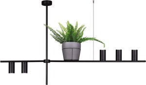 Lampa wisząca K-4756 z kwietnikiem z serii ROCCO | KAJA