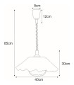 Lampa wisząca K-3277 z serii MARIONA | KAJA