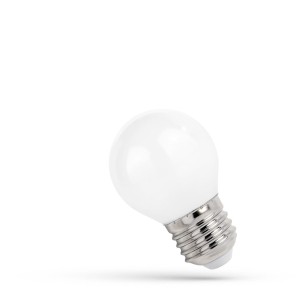 Żarówka LED kulka 4W barwa ciepła 2700K E27 WOJ+14074 SPECTRUMLED