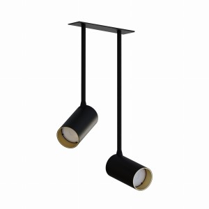 Lampa wpuszczana MONO SURFACE LONG II BLACK/GOLD 7682 Nowodvorski Lighting