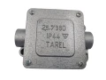 Puszka odgałeźna metalowa 2 wyloty 5x2.5mm2 IP44 Tarel