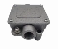 Puszka odgałeźna metalowa 2 wyloty 5x2.5mm2 IP44 Tarel