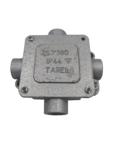 Puszka odgałeźna metalowa 4 wyloty 5x2.5mm2 IP44 Tarel 