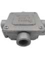 Puszka odgałeźna metalowa 4 wyloty 5x2.5mm2 IP44 Tarel 