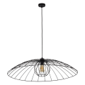 Lampa wisząca 80cm BARBELLA druciana nowoczesna czarna TK Lighting