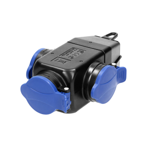 Rozgałęźnik bryzgoszczelny i odporny na uderzenia IP44 3 gniazda 2P+Z 16A 230V AC