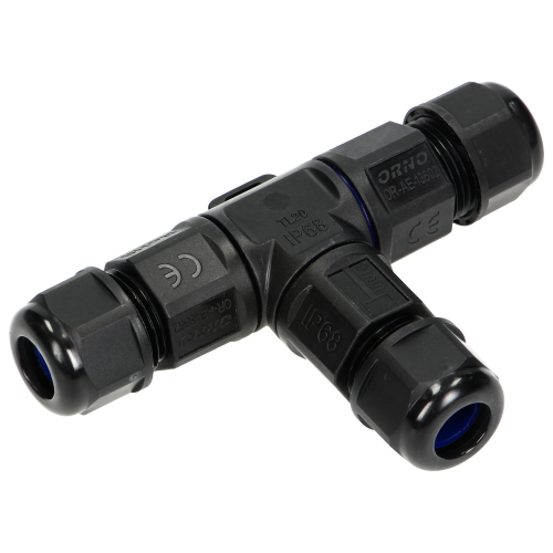 Konektor kablowy trójnik T IP68 3x4mm² 450V/25A Orno