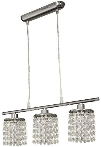 LAMPA WISZĄCA ROYAL 3X40W G9 CHROM+KRYSZTAŁKI | Candellux 33-28108 - wyprzedaż ekspozycji