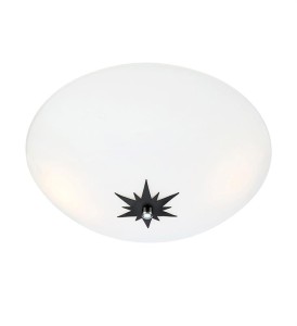 Plafon 35cm ROSE white/black 108207 Markslojd
