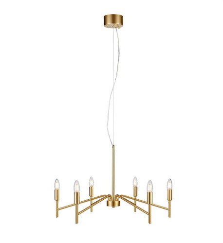 Lampa wisząca MONARCH Painted Gold 108210 Markslojd