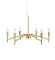 Lampa wisząca MONARCH Painted Gold 108210 Markslojd