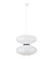 Lampa wisząca DUAL white/black 108215 Markslojd