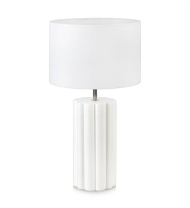 Lampa stołowa COLUMN White 108220 Markslojd