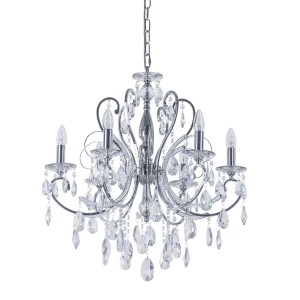 Żyrandol Barocco Chrome  MD72709-6A Italux