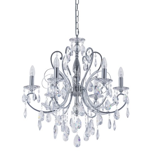 Żyrandol Barocco Chrome  MD72709-6A Italux