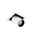Oczko wpuszczane sufitowe Mercanta Single 4000K  GL7117-1/12W 4000K WH+BL Italux