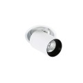 Oczko wpuszczane sufitowe Merge 4000K  SL74058/12W 4000K WH+BL Italux