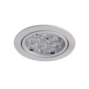 Oczko wpuszczane sufitowe Pitch  TS04136A 12W 1200LM 3000K S.WH Italux
