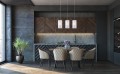Lampa wisząca tubowa Sense  MDM1673-3 Italux