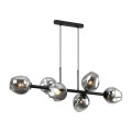 Lampa wisząca Borgo  PND-30843-6 BK+SG Italux