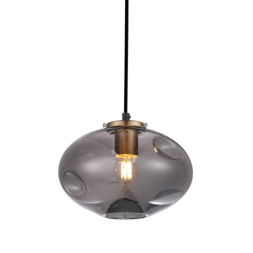 Lampa wisząca Hatella  PND-112038-1-BRO+SG Italux