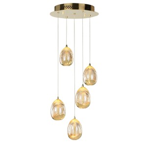 Lampa wisząca Huelto  PND-22112132-5A-CHPN Italux