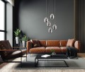 Lampa wisząca Huelto  PND-22112132-5A-CR Italux