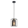 Lampa wisząca Kalula  PND-78901-1-BK+SG Italux
