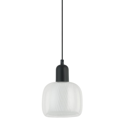 Lampa wisząca Lamezia  PND-67594-1-BK+CL Italux