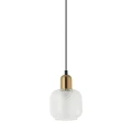 Lampa wisząca Lamezia  PND-67594-1-BRO+CL Italux