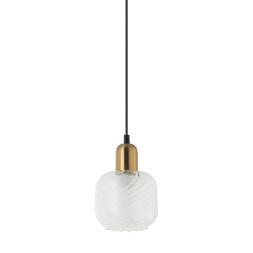 Lampa wisząca Lamezia  PND-67594-1-BRO+CL Italux