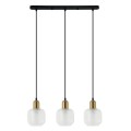 Lampa wisząca Lamezia  PND-67594-3-BRO+CL Italux