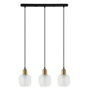 Lampa wisząca Lamezia  PND-67594-3-BRO+CL Italux