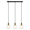 Lampa wisząca Lamezia  PND-67594-3-BRO+CL Italux