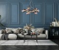 Lampa wisząca Marbelio  PND-6161-15 CH+SM Italux