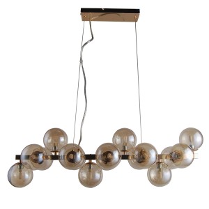 Lampa wisząca Marbelio  PND-6161-16 GO+CO Italux