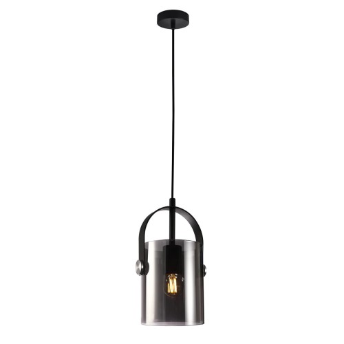 Lampa wisząca Nanesma  PND-32453-1-BK+SG Italux