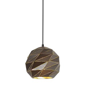 Lampa wisząca Palermo  PND-2424-1S-GR+GD Italux
