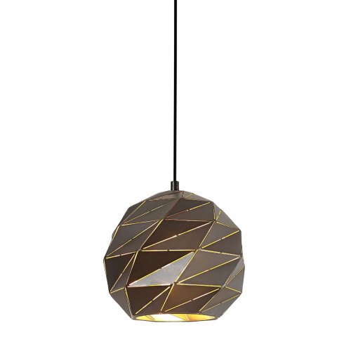 Lampa wisząca Palermo  PND-2424-1S-GR+GD Italux